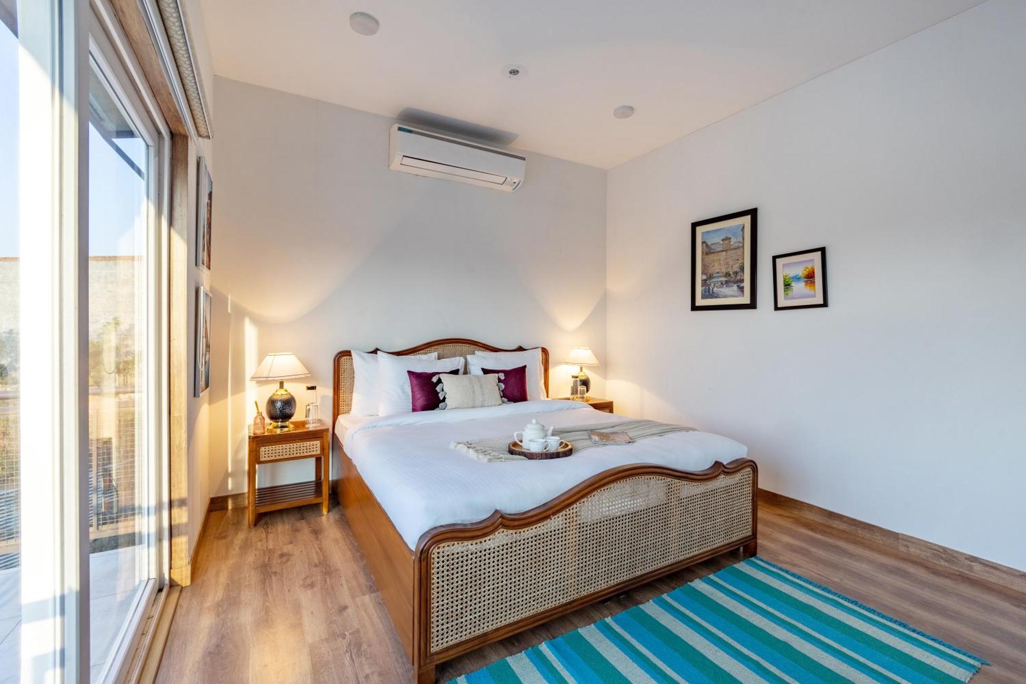 Elivaas Hidden Oasis 4Bhk With Pool, Mud House & Container House Dhauj Exterior foto