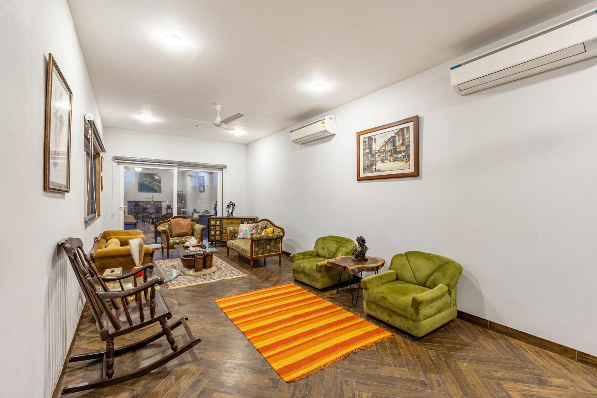 Elivaas Hidden Oasis 4Bhk With Pool, Mud House & Container House Dhauj Exterior foto