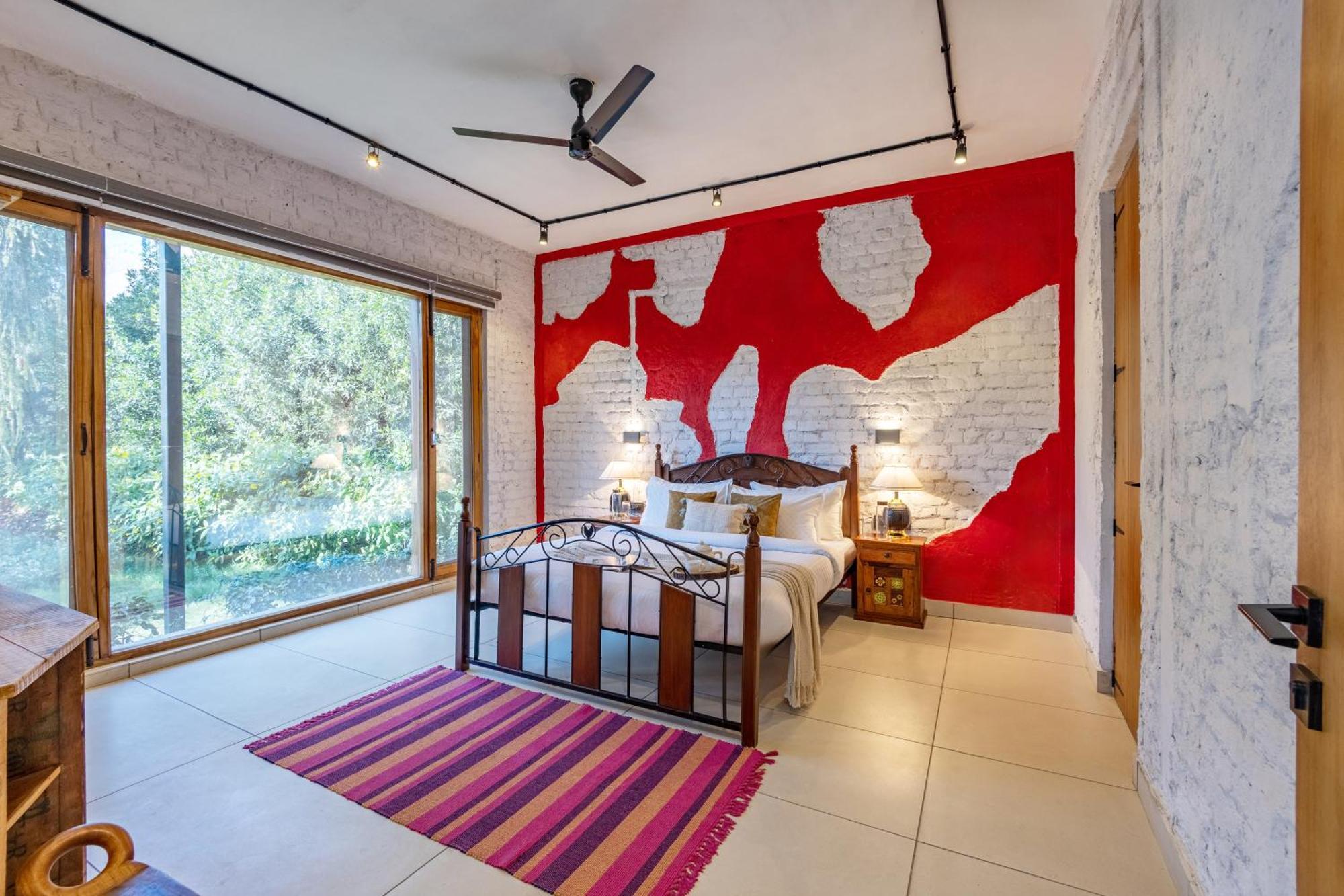 Elivaas Hidden Oasis 4Bhk With Pool, Mud House & Container House Dhauj Exterior foto