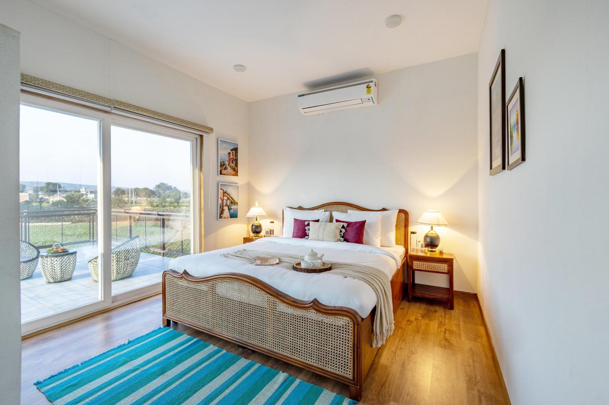 Elivaas Hidden Oasis 4Bhk With Pool, Mud House & Container House Dhauj Exterior foto